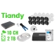 ZESTAW DO MONITORINGU TIANDY-NVR10-10IPCB 10 KAMER + REJESTRATOR TIANDY